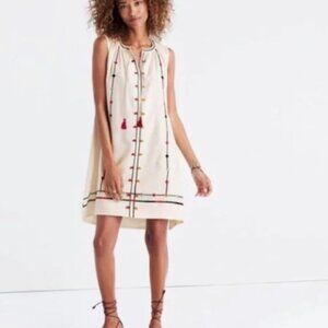Madewell Embroidered Sunview dress - NWT!